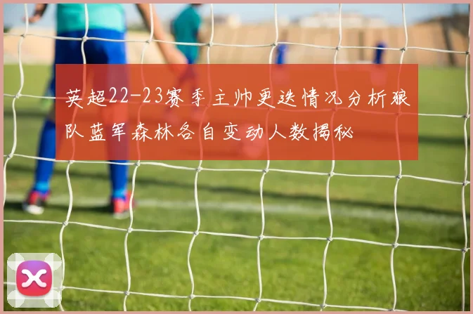 英超22-23赛季主帅更迭情况分析狼队蓝军森林各自变动人数揭秘